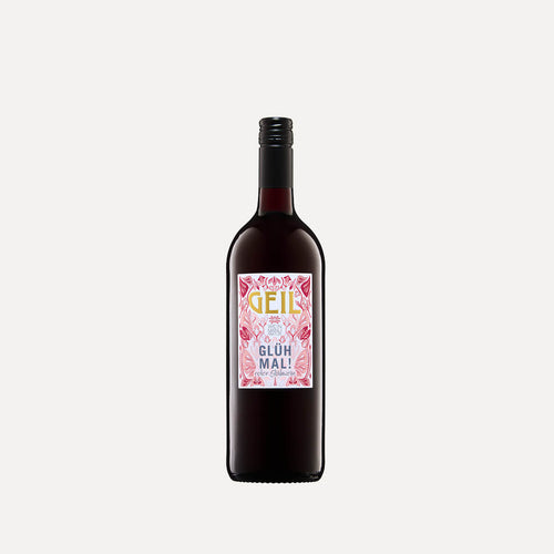 GLÜHMAL! Roter Glühwein Flasche